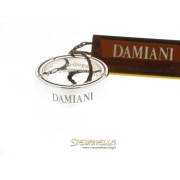 DAMIANI fede D-side XL oro bianco con 10 diamanti mis.14 20016587